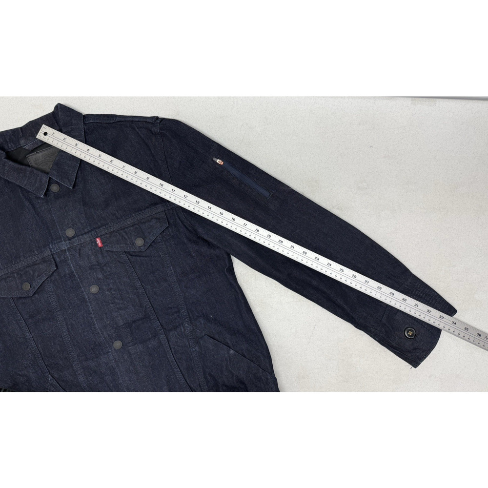 Levi's Strauss & Co. Denim Men's Commuter Jacquard by Google US Size Large - Picture 10 of 11